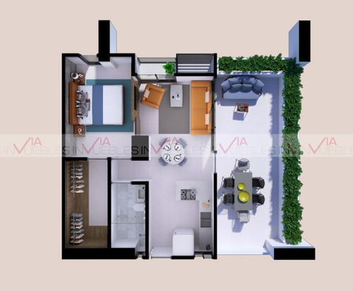 Departamento En Venta En 5 De Mayo, Monterrey, Nuevo León