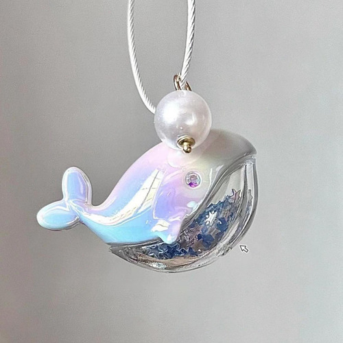 4 Llavero De Ballena Encantador, Bolso De Moda, 4 Piezas
