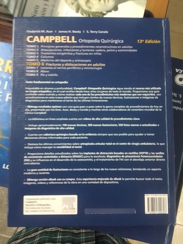 Campbell Ortopedia Quirúrgica Amolca Fracturas Y Dislocacion