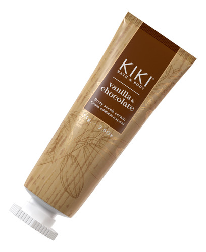 Kiki Crema Exfoliante Corporal Vainilla Y Chocolate 75g