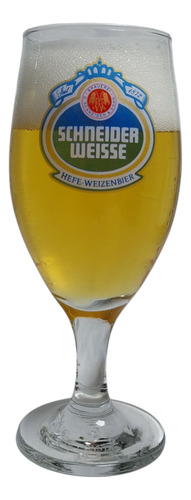 Copa De Cerveza Scheneider Weisse Importada De Colección Cristal Rock