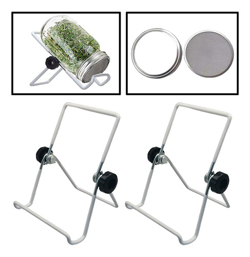 2 Peças Suporte De Germinação Capa De Germinação