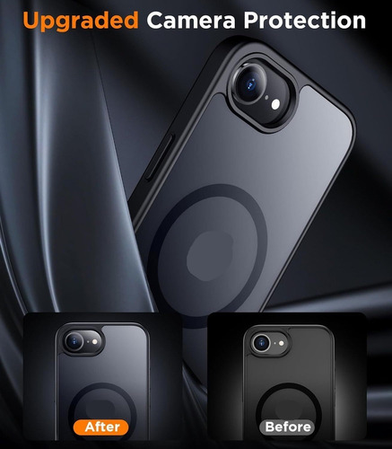 Caso Magnético Polido Anti-gota Para iPhone 16e