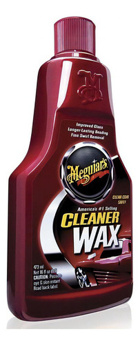 Meguiars Cleaner Wax Cera Limpadora Líquida, A1216 (473ml
