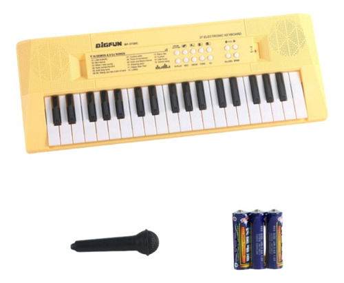 Piano Electrónico Juguete Musical 37 Teclasmini Para Niños R