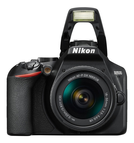 Kit: Nikon D3500 Dslr + Lente 18-55mm + Maletin + Memoria Sd
