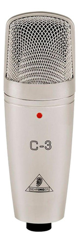Microfone Behringer C-3 Prateado
