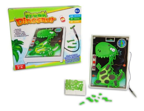 Juego De Mesa Operando Doctor Dino Go, Set Game Doctor