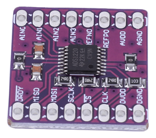 Ads1220 Adc I2c Conve Analógico A Digital De 24 Bits De Bajo
