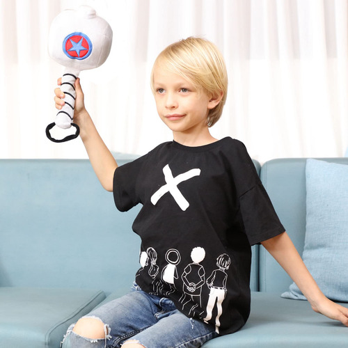 Almohada De Peluche Buddy Toy Marvel Legends Thor Hammer Par