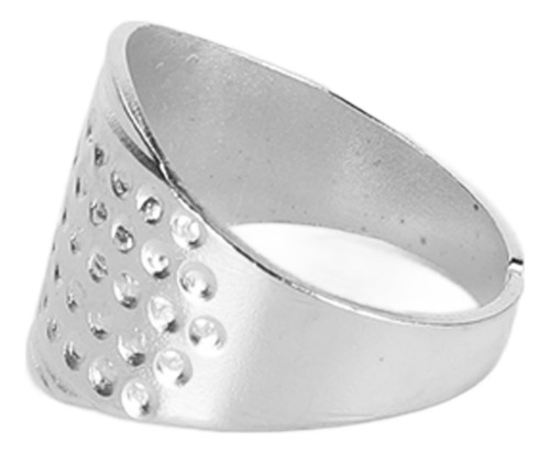 Protector De Dedos De Metal, 50 Unidades, Dedal De Costura,
