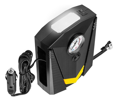 N Minicompresor Portatil Para Auto Con Linterna 12v /