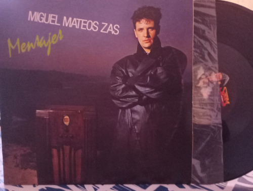 Miguel Mateos Zas Mensajes Maxi 12 Tapa 9 Vinilo 10 