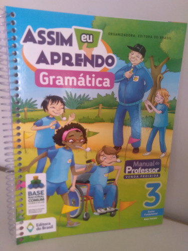 Assim Eu Aprendo Gramática 3 Ano Bncc (professor)