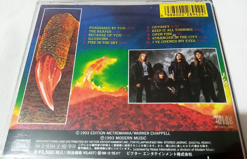 Cd Mind Odyssey Keep It All Turning 1era Ed. Japonesa Heavy (Usado)