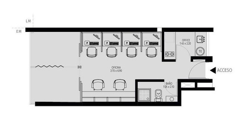 Imagen 7 de 30 de Oficina En La Plata - Tribunales - Dacal Bienes Raices