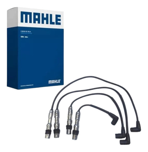 Kit X4 Cables De Bujia Volkswagen Bora 2.0 Mahle 