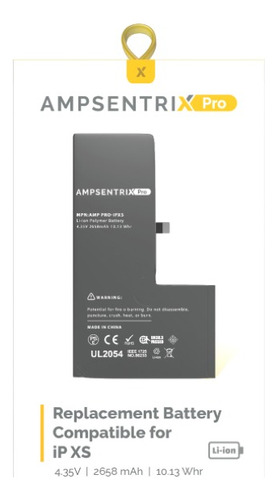 Bateria Ampsentrix Marca Condicion Compatible iPhone XS