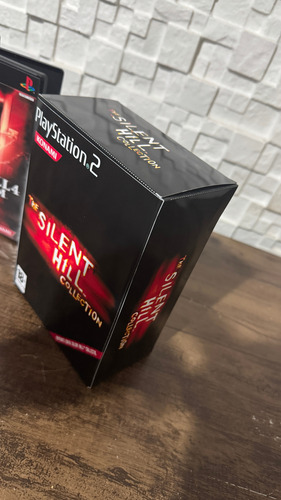 Box Silent Hill Com Caixa Para Ps2