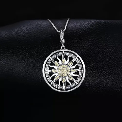 Collar Mujer Plata 925 + Cadena + Caja Fina Para Regalo