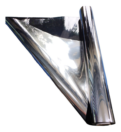 Polarizado Varitin Desvanecido Plata/negro 50cm X 20m