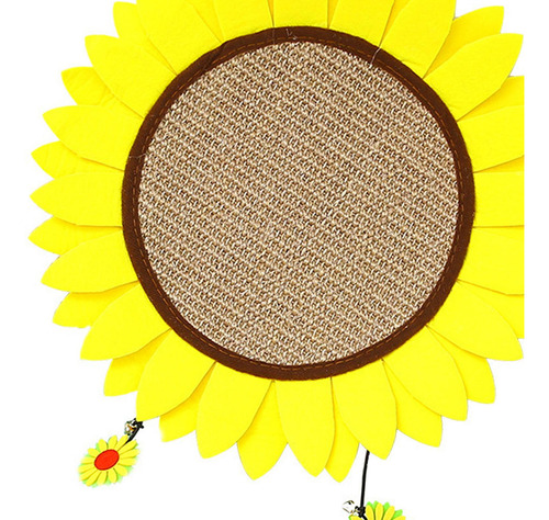 Rascador Para Gatos Con Forma De Girasol Colgante, Tablero