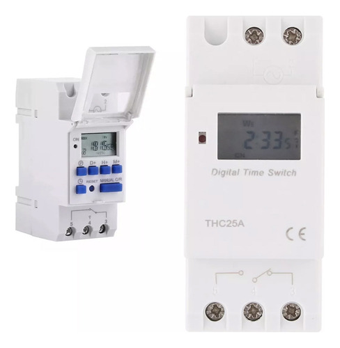 // Interruptor Temporizador Programable Digital 110v