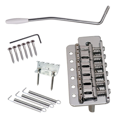 6 Cuerdas Saddle Puente Sisitema Para Guitarra Electrica