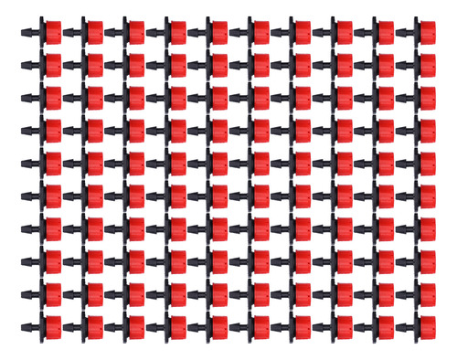 Aspersor De Riego Por Goteo, 100 Unidades, 8 Orificios, Emis