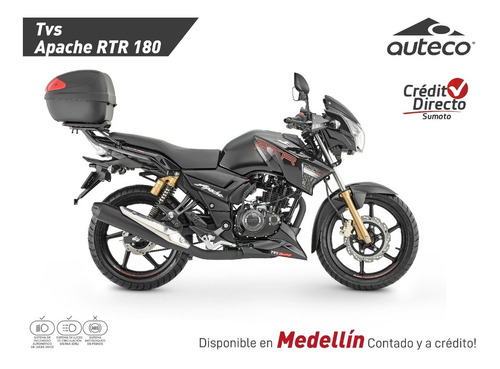 Tvs Apache 180 2v Modelo 2022 - Crédito Directo -