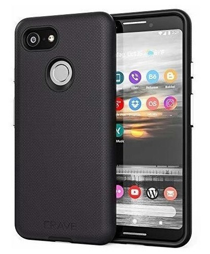 Funda Pixel 3, Funda Crave Dual Guard Protection Series Para