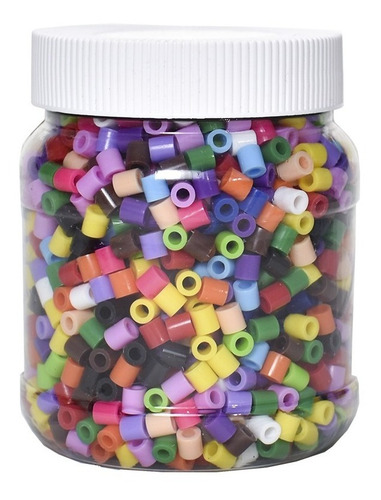 Imagen 1 de 4 de Bote Con 2000pz Perler Hama Beads Tu Elijes Los Colores