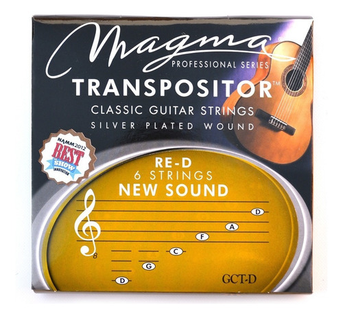 Encordado Clásica Transpositor Magma New Sound Re-d Gct-d