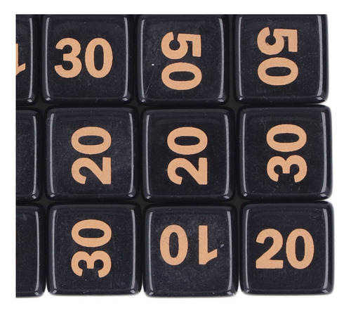 24 Dados D6, Poliédricos, 14 Mm, Acrílicos, Impermeables, Ba