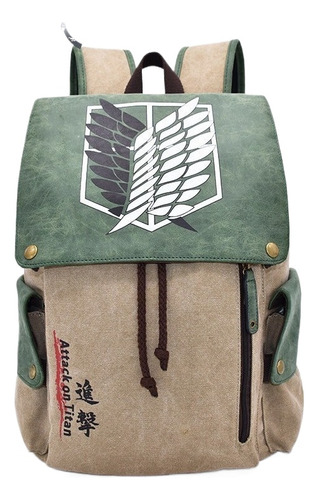 Ataque A Titan Mochila De Anime Shingeki No Kyojin