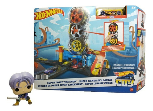 Hotwheels City Super Tienda De Llantas, Envió Hoy!!!