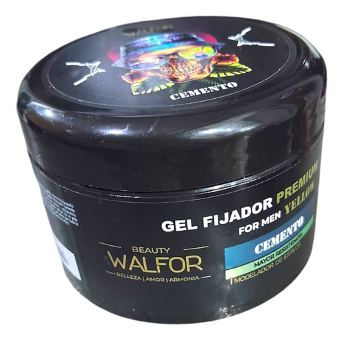 Gel Fijador Walfor Premium Yellow Cemento X250g Mayor Resistencia Y Modelado