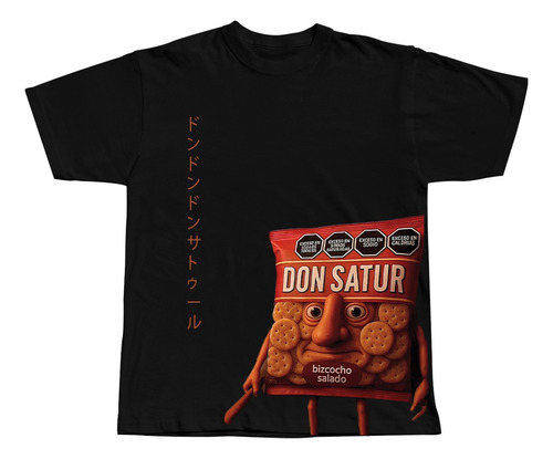 Remera Don Don Don Satur Meme Internet Italian Brainrot
