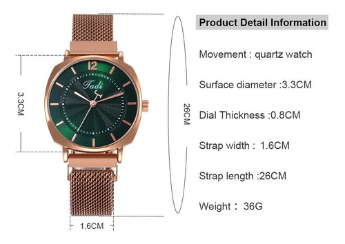 Reloj Dama Iman Mujeres Reloj De Moda