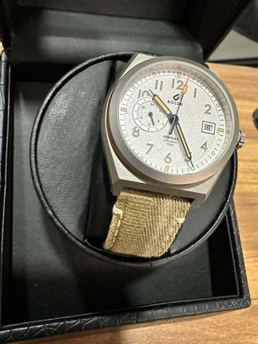 Reloj Boldr Venture Automático Beige Blanco Beige (Usado)