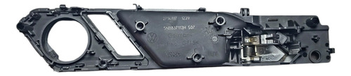 Manija Interior Delantera Izquierda Para Tiguan 18-24 Negro Delantera