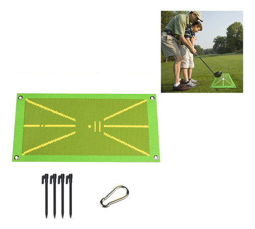 Antbee Alfombrilla Entrenamiento Golf Para Bateo Deteccion