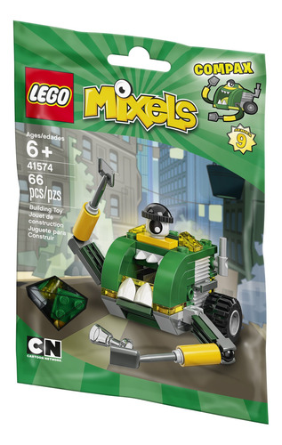 Kit De Construcción Lego Mixels 41574 Compax Con 66 Piezas