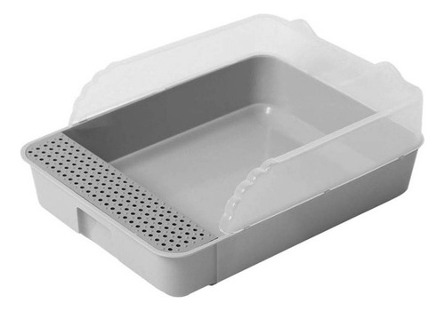 Caja De Arena Para Gatos Semi Cerrada Desodorante Para