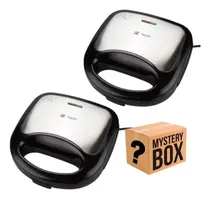 Comprar Combo X3! 2 Sandwicheras Tostadora + Caja Box Misteriosa X1u