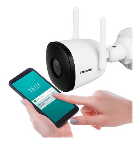 Imagem 8 de 10 de Câmera De Vídeo Wi-fi Externa Intelbras Full Hd Im5 S, Ir 30