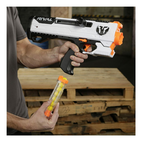 Juguete Nerf Rival Lanzador Helios Xviii-700 7 Pelotas