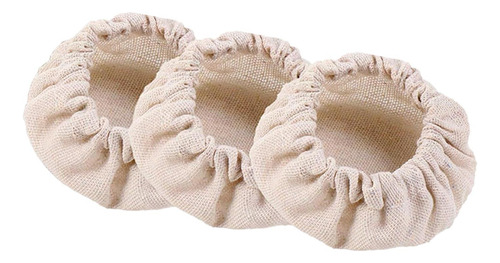 3 Piezas De Cubierta De Tela, Cubierta De Lino Para
