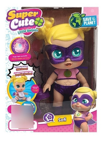 Muñeca Bebote Super Cute Pequeñas Heroínas Sofi Next Point