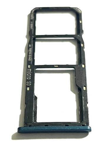 Gaveta Bandeja Suporte Chip Compatível Com LG K20 Azul